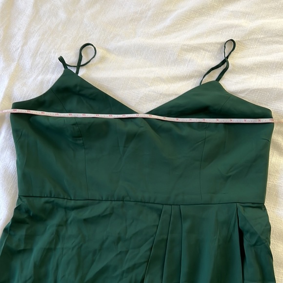 Dark Green Midi Dress Large - Picture 8 of 11